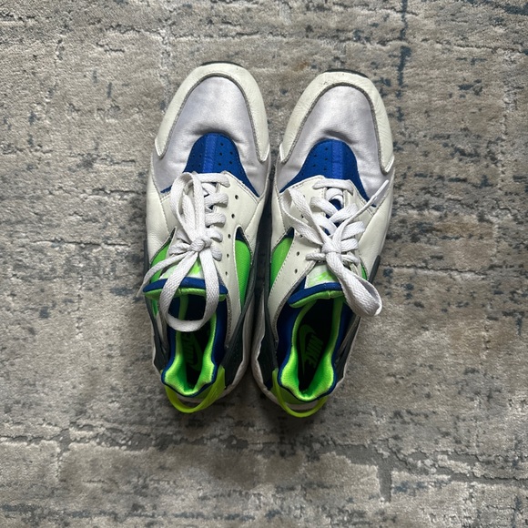 Nike Other - Nike White and Blue Sneakers